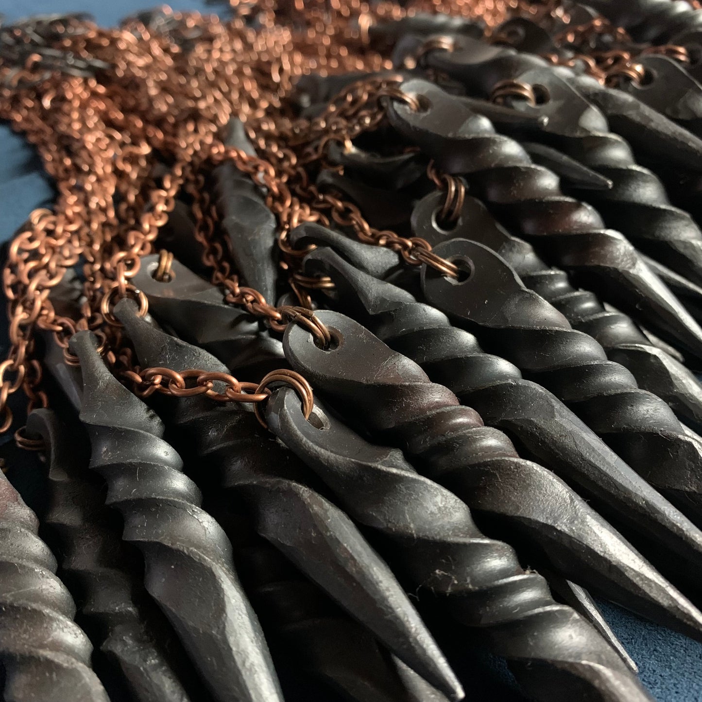 Magical Iron Pendulum for Divination, Scrying, and Ritual Use | Hand-Forged Occult Tool
